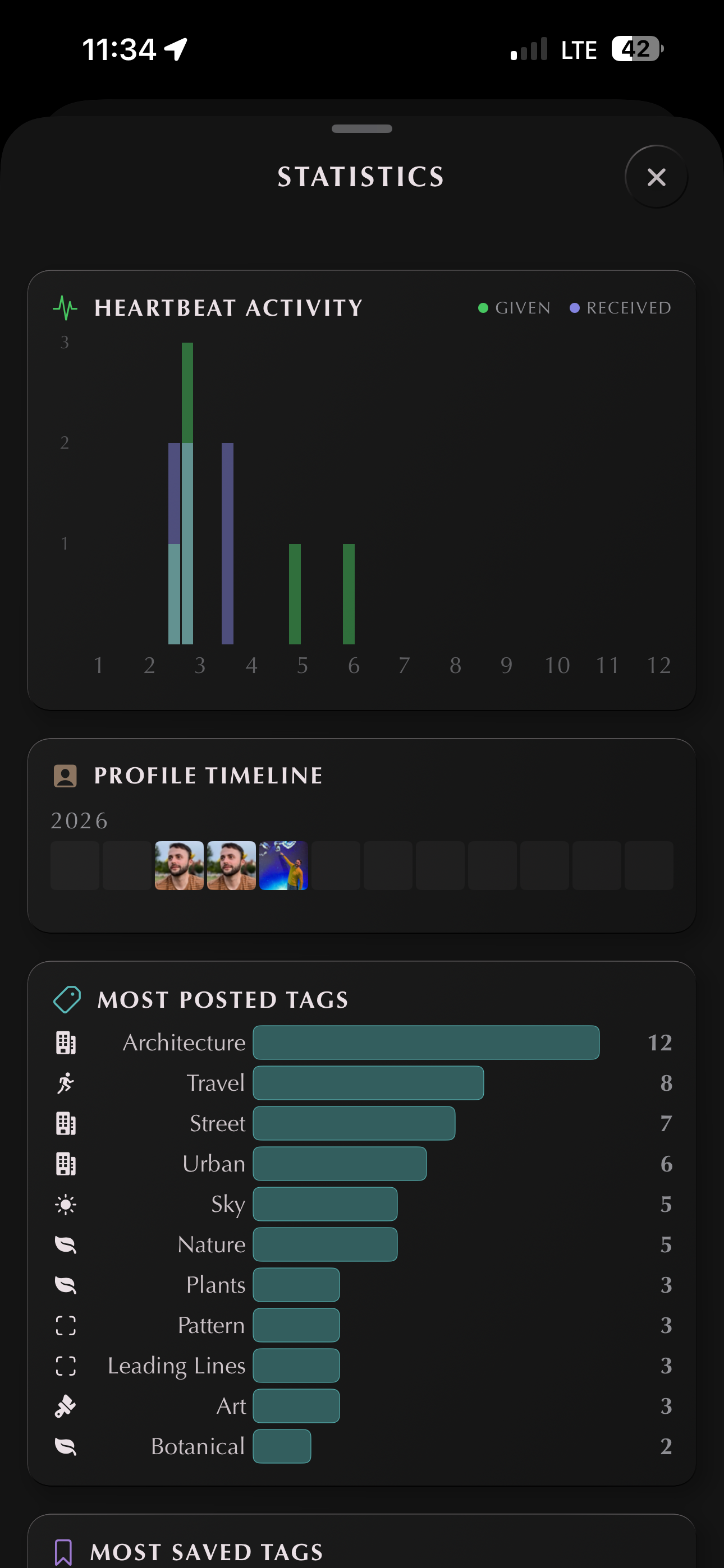 Statistics, middle section