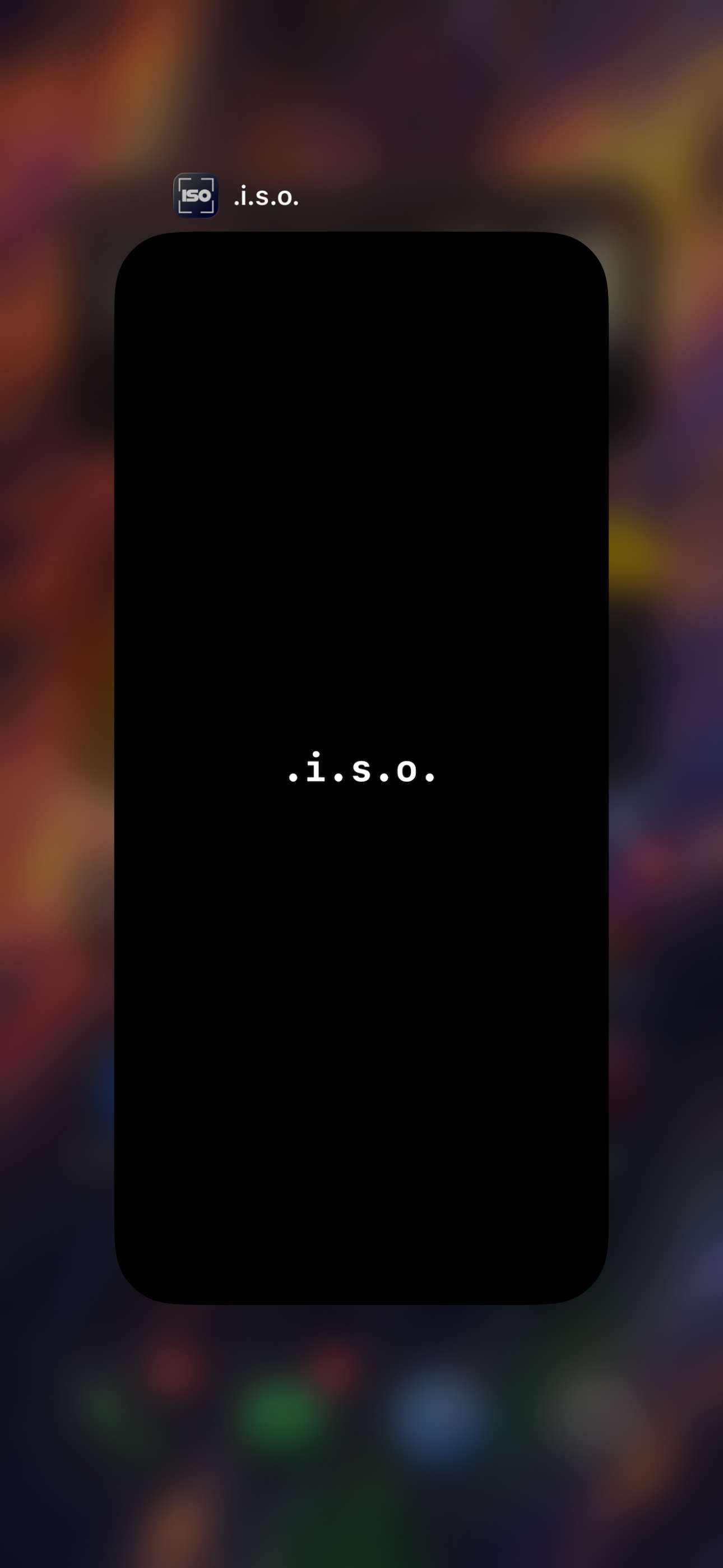 The app blacked out when a screenshot is attempted